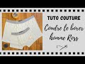 Coudre un boxer pour homme patron ross 