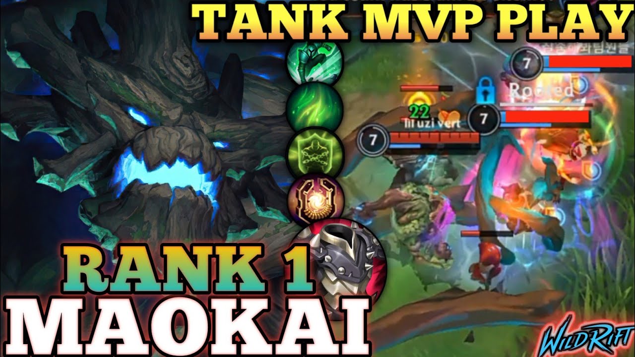 MAOKAI POWERFUL TANK SUPPORT! BEST META BUILD - TOP 1 GLOBAL MAOKAI BY ...