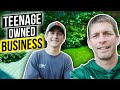 Teenage Owned Business - Lawn Care Success at 15 Years Old