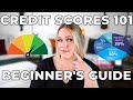 CREDIT SCORES FOR BEGINNERS 2022 | everything you need to know to have a great credit score