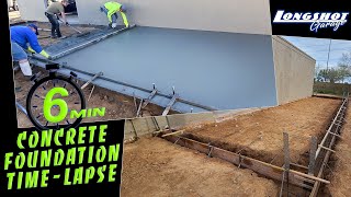 Laying Concrete in a Time Crunch