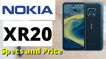 Nokia XR20 Official Look, Specs, Camera, Features and Price in the Philippines