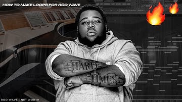 How to Make Piano + Vocal Loops for Rod Wave | FL Studio Tutorial (SECRET SAUCE🔥)