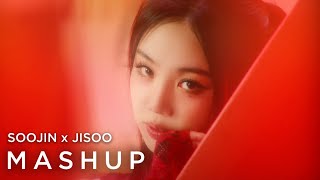 SOOJIN x JISOO - AGASSY / FLOWER (Inst.) [MASHUP]