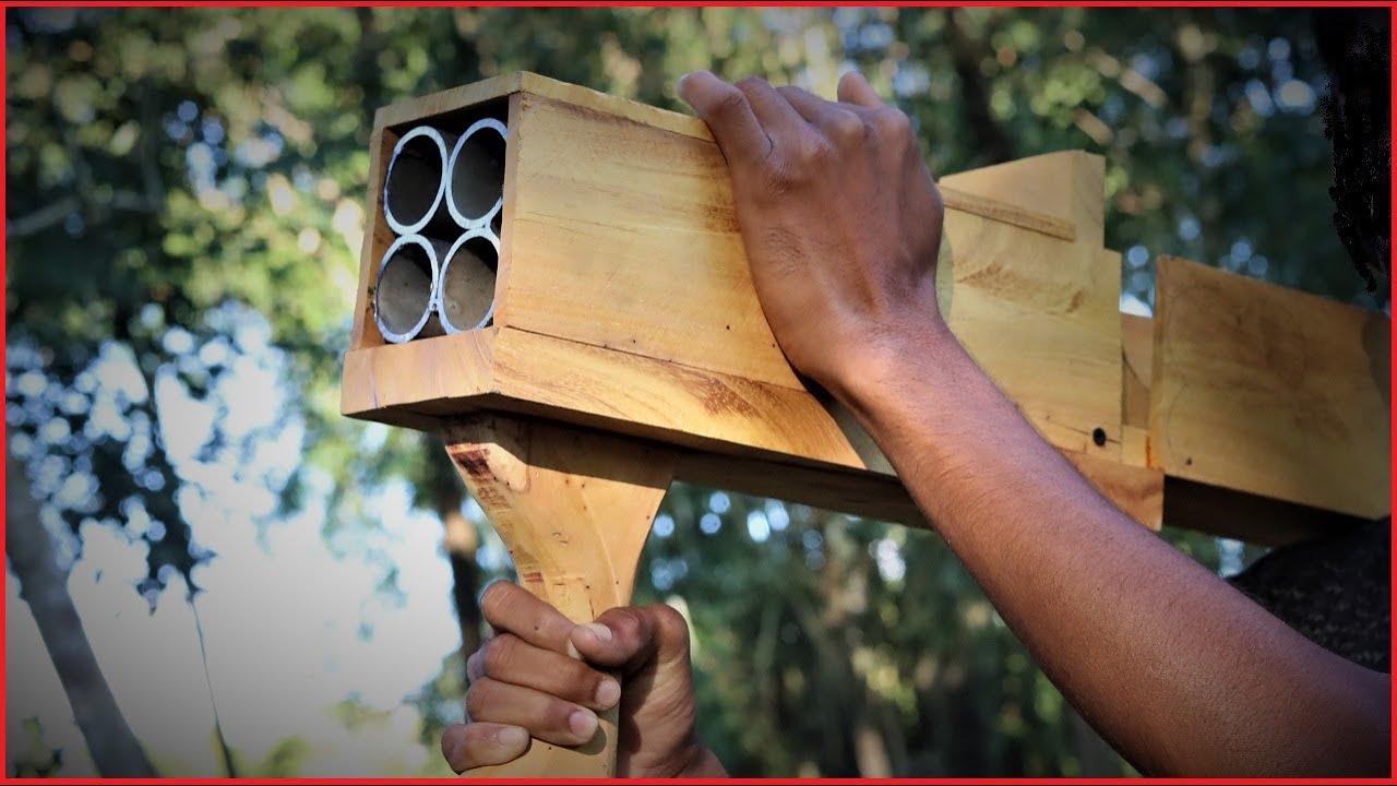 How to Make a Multi Rocket Launcher at Home. |DIY| - YouTube