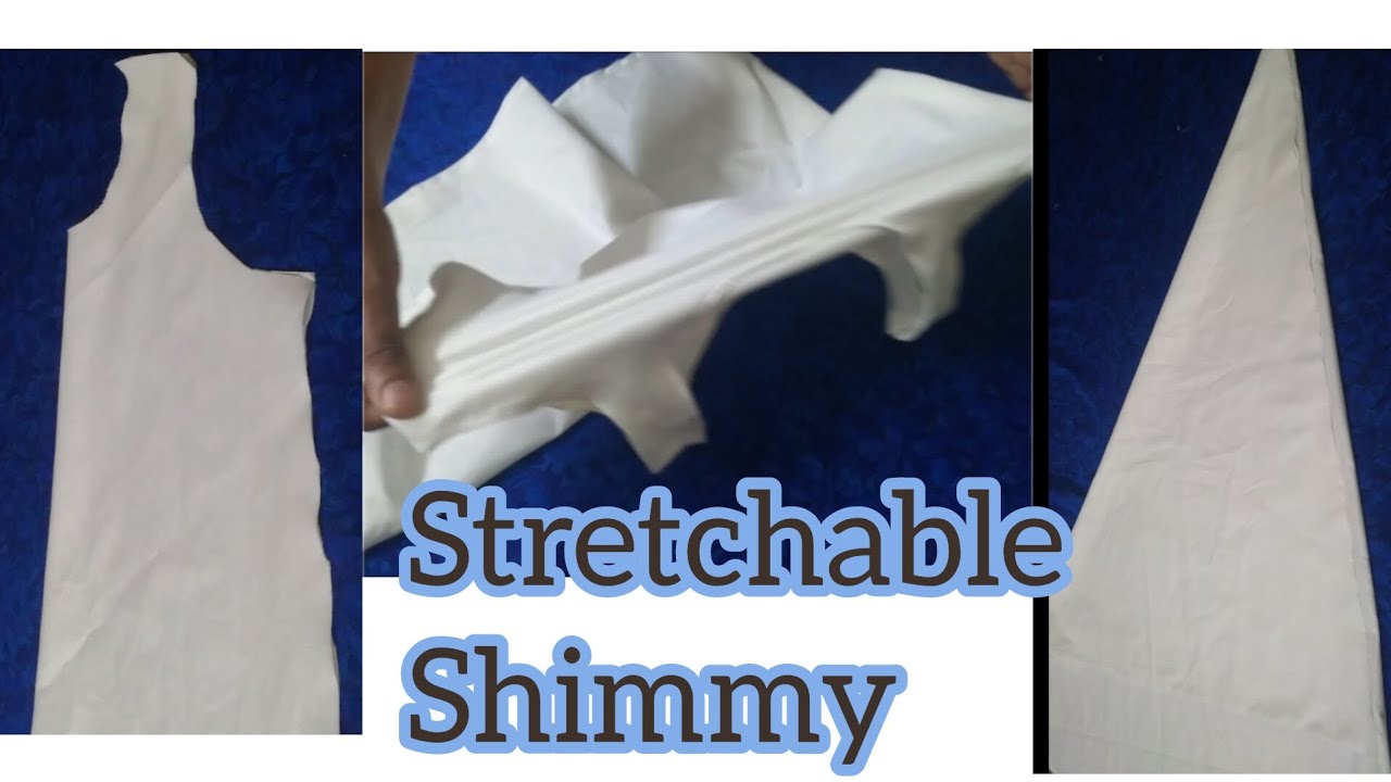Secret behind stretchable Shimmy| easy to cut & stich| #Easystiching ...