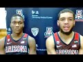 Arizona Basketball Press Conference - Player Interviews