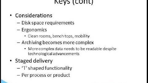 Electronic Laboratory Notebooks for the Life Sciences, What You Need to Know. Recording 04052012