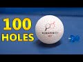 Pongfinity Ball With 100 Holes