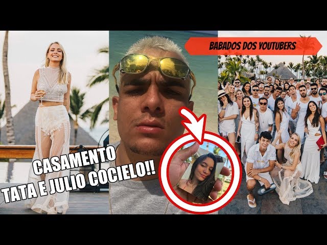 Dois casamentos? tata estaniecki conta os detalhes do casamento de quatro  dias com Júlio cocielo em punta Cana;