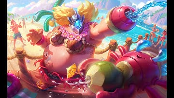 Grakk - Skin 6 - Tiệc Bãi Biển - Bậc S+ - Liên Quân Mobile | Arena Of Valor