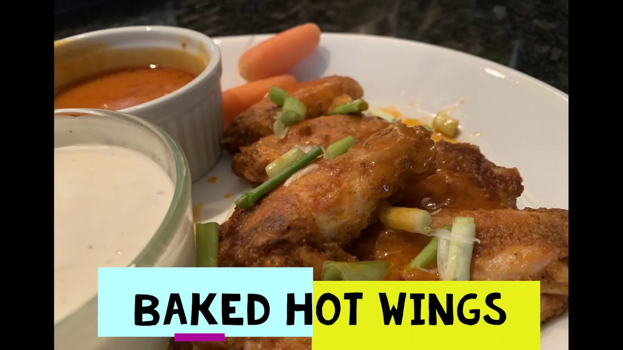 Cannabis Infused Baked Hot Wings