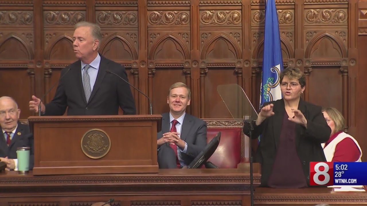 State leaders react to Gov. Lamont's State of the State address - YouTube