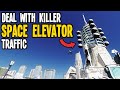 TERRIBLE Space Elevator Traffic Needs Perfect Transit in Cities Skylines