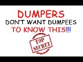 Secrets Dumpers Don't Want You to Know (Podcast 378)