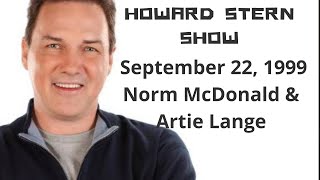 1999 - 9 - 22 - Norm McDonald and Artie Lange