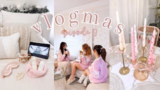 vlogmas #3 🎀🎄✨ celebrating christmas, candle painting, LA staycation & las vegas roadtrip
