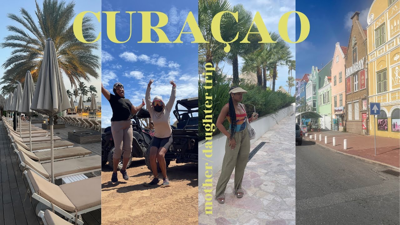 CURAÇAO TRAVEL VLOG: mom + daughter trip