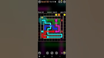 How To Solve Flow Free Bridges Variety Pack Level 50 10x10 Board Walk Through Solution Walkthrough