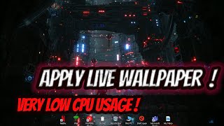 HOW TO APPLY LIVE WALLPAPER ON PC ! || LOWEST CPU USAGE ! || 2021 LATEST screenshot 4