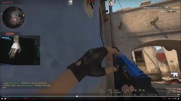 JUMPING COLDZERA SHOT THROUGH SMOKE | CSGO Clip