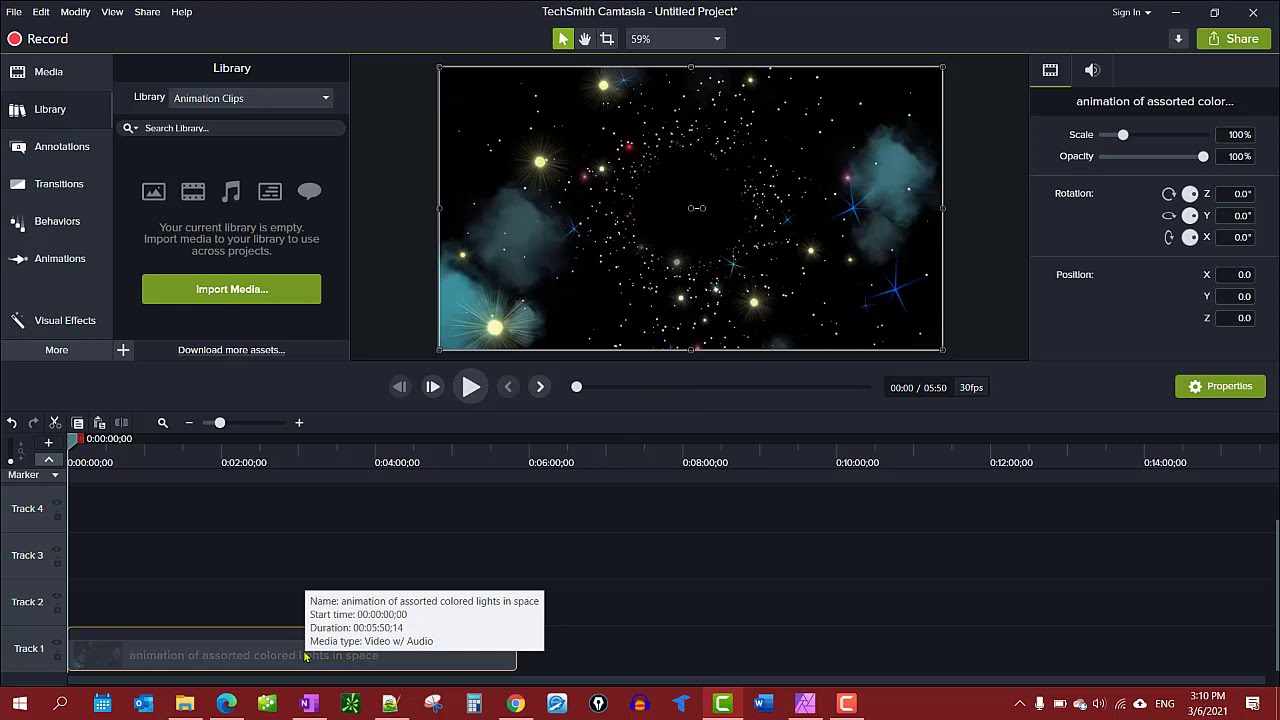 Camtasia Loop Video Camtasia Loop Video