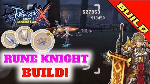 [ROX Update] Rune Knight 1H Build! 6M Max HP, 100% Stun RES & 90% Freeze RES!