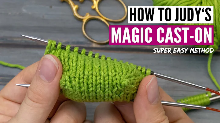 How to knit Judy's magic cast-on - Step-by-step fo...