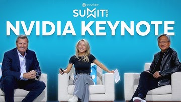 Snowflake Summit 2023 Keynote: Generative AI’s Impact on Data Innovation in the Enterprise