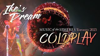 Fan video of Coldplay - Music of the Spheres 2025 Live in Toronto, Canada (07/12/2025) [360° Little Planet View]