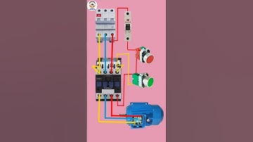 3phase motor control system | #shorts #electric #youtubeshorts #plc #ias #shortvideo #scada #autocad