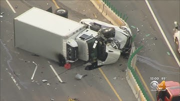 Westbound I-70 Reopens After Multi-Car Crash At Colorado Boulevard During Morning Commute