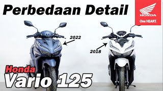 Perbedaan Vario 125 2018 dengan New Vario 125 2022