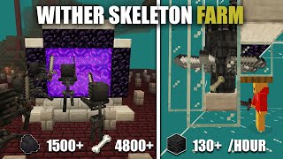 Cách Làm Máy Farm Wither Skeleton | How to Make a Wither Skeleton Farm | Minecraft