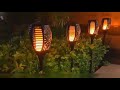 Solalite LED Solar Dancing Flame Torch Stake Light