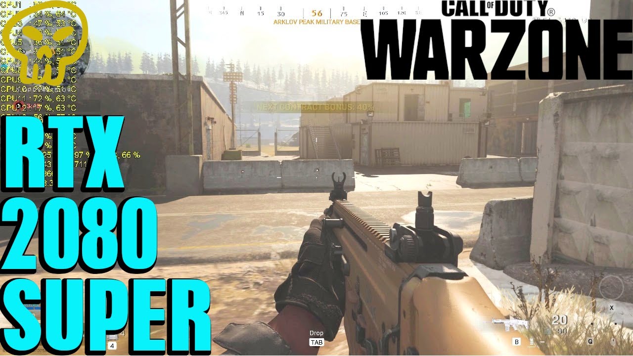 Call of Duty: Warzone Rtx 2080 Super FPS Performance 1440P