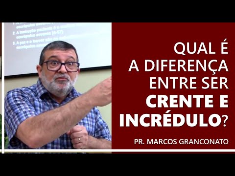 Vídeo: Qual é a diferença entre incrédulo e incrédulo?