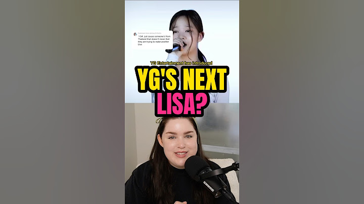 YG Trying to Create the “Next Lisa”? #kpop #blackpink