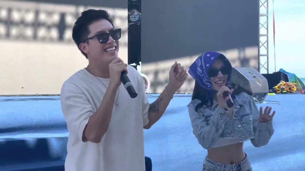 LyLy và Anh Tú rehearsal | Anh nhà ở đâu thế , Tình yêu lạ kỳ | tại Nha Trang