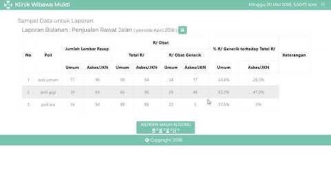Aplikasi klinik berbasis website / php brigding api pcare bpjs