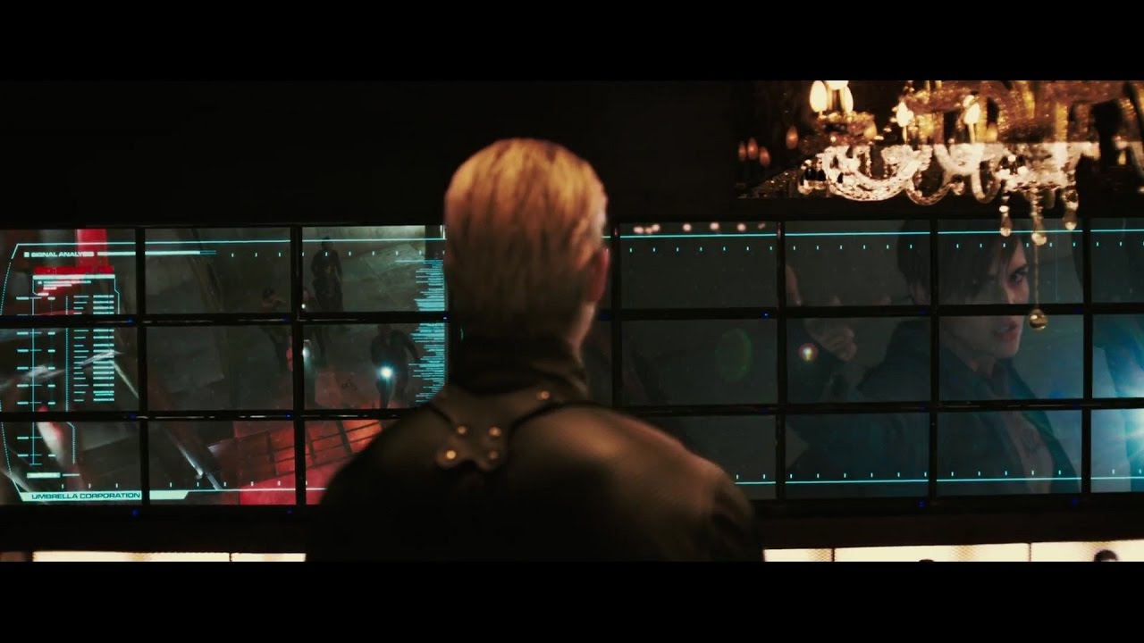 Resident Evil: The Final Chapter trailer screenshot of Albert Wesker (Shawn  Roberts) - he looks really old in this o…