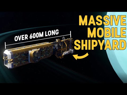MASSIVE Mobile Shipyard | Draconsi Expanse | Space Engineers