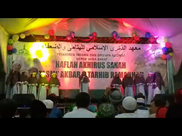 Haflah akhirussanah pesantren az zikra depok class=