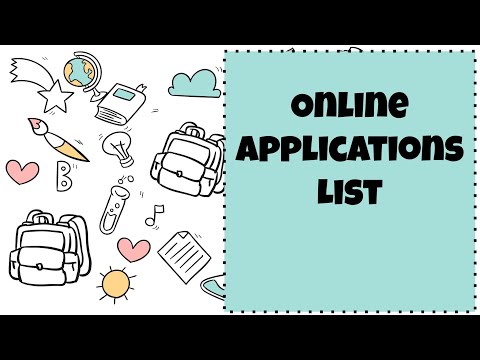 Online Applications List