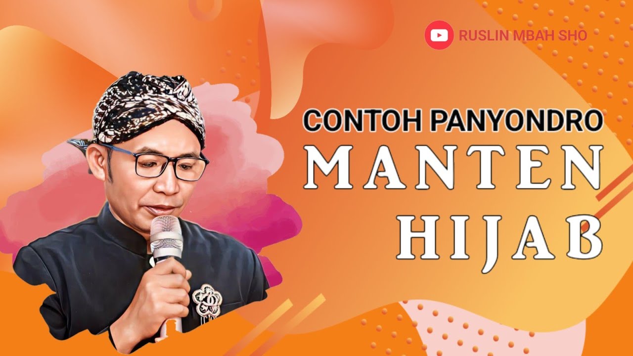 Contoh Panyondro MC Manten Jawa Hijab II Manten Muslim