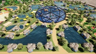مقترح قرية مائية - Water Village Concept
