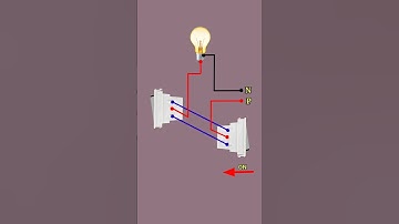 Two way switch connection #shorts #electronic