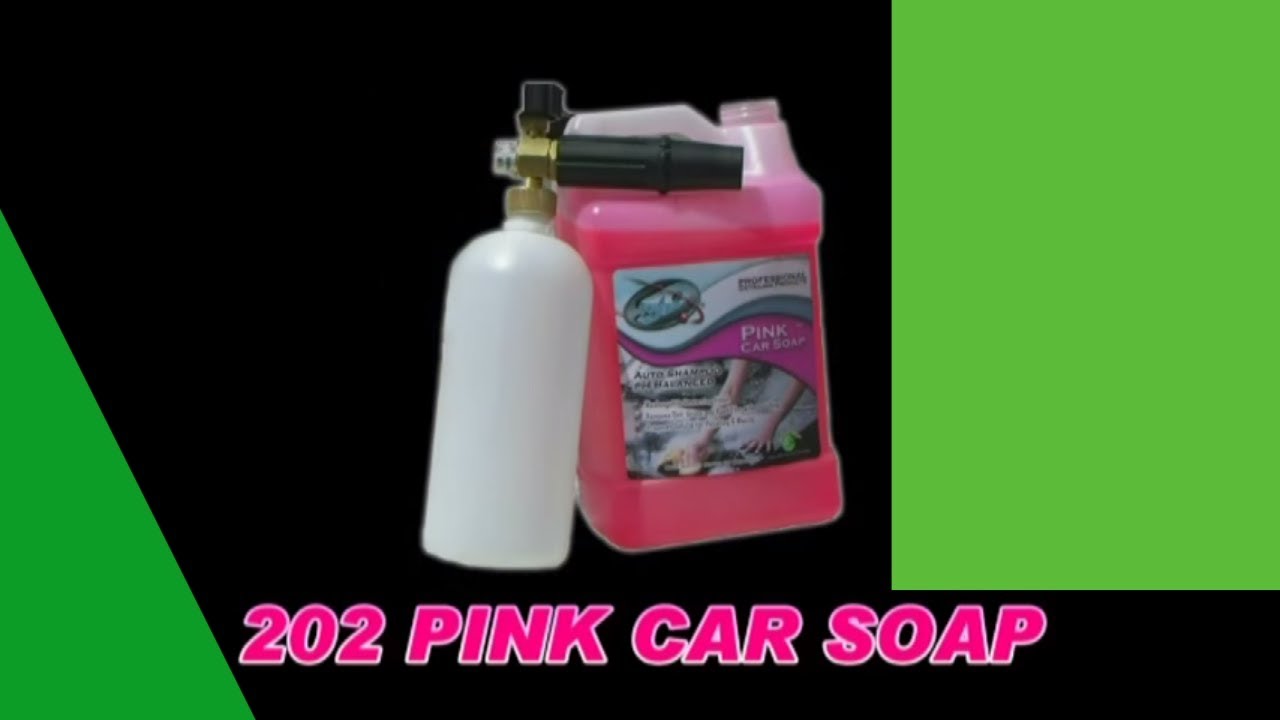 3D 202 Pink Car Soap, 128 oz.