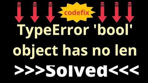 TypeError 