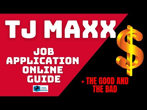 TJ Maxx Application Online Guide